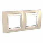 Уника 6.004.567 рамка 2-пост. Хамелеон Песчаный/Беж