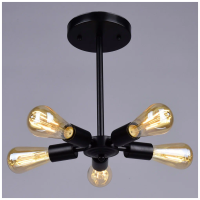 Светильник Эридан PC20858 BK/5C 