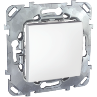 Уника 5.203.18ZD Переключатель 1-клавиш Белый