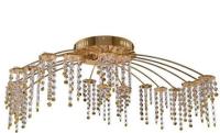 Люстра244017718 Каскад золото 18*20W G4 12 V LED (пульт)