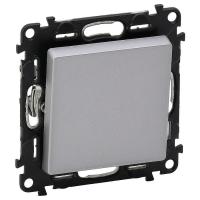 Легранд 752601 Выключатель 1-кл 10АХ алюминий