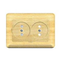 Розетка W59 РС16-254-78 2-пост. б/з Сосна