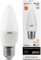 Лампа Gauss LED 6W E27 2700K  LD33216