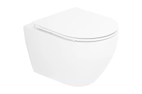 Унитаз подвес Cezares STYLUS-TOR  безободк."Торнадо",  CZR-6601-TH-TOR+сиденьеCZR-870-SC