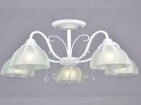 Светильник РС 20896 WT+CR/5C+Лампа светод.VG4-C2 E27 warm5W свеча 5,4W 2800K теплый  №55