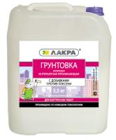 Грунт акр ИНТЕРЬЕР глубокого проникновения пр. плесени 4кг Лакра / 0007439
