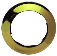 Симон 88610-36 Рамка 1-пост кругл.Золото