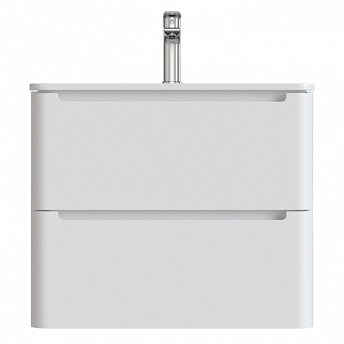 Подвесная тумба ЭДИФИС 60 (тум.подвесEDI60W0I95+рак0106000i28) белый