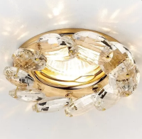 аСвет.точ.K306 CL/G золото/прозрачн.хрусталь