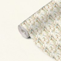 3503-2 Обои Solo/Feerie/мотив цвет.поляна на теплобел.фоне к арт3504-2 компакт.винил на фл. 1,06*10