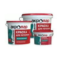 Акромар  д/Потолков14кг белоснеж. Краска акрил АКЦИЯ
