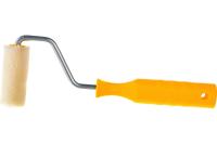 Валик-мини с рукояткой Велюр, ось 6 мм, D15мм, ворс 4мм, 55мм / 06-4-910