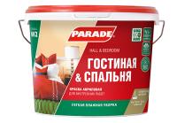 Краска PARADE W2 10,0 л влагопрочная