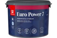 Тиккурила Краска инт. стойкая к мытью Euro Power 7 А мат, 9 л