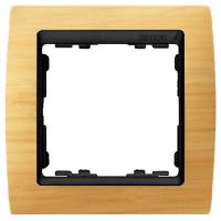 Симон 82815-69 Рамка 1-пост Сосна+Графит