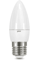 Лампа Gauss LED 6.5W 100-240V E27 2700K Candle 103102107