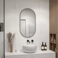 Зеркало "Брэйнс" 500х900 в МДФ раме