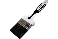 Кисть плоская Decor Black White для грунта, черная щетина, 2К ручка, 50 мм / 840-050