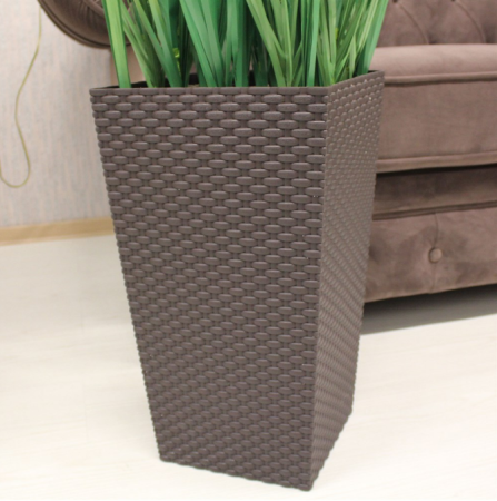 Трава с узким соцветием в больш/высок кашпо КК16-200/148/120