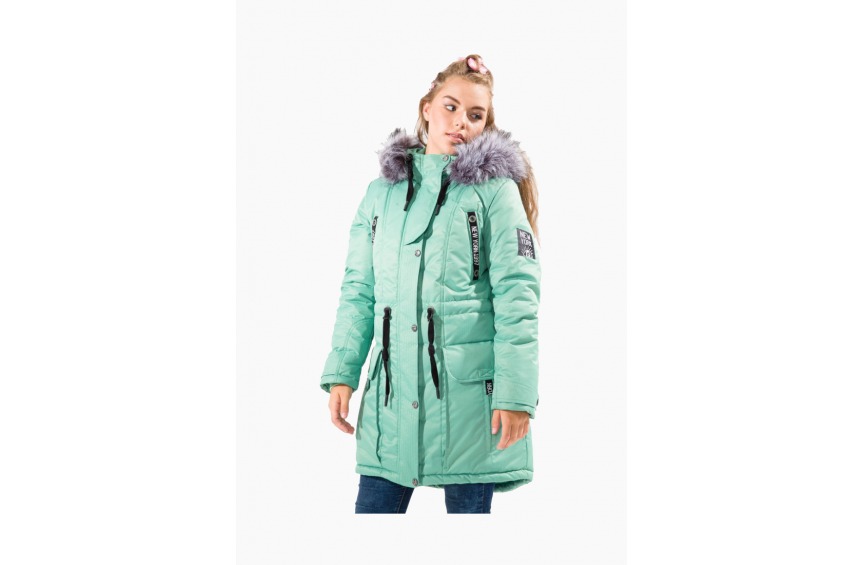 купить Куртка зимняя Alpex КД1042 зеленый