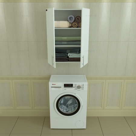 Шкаф подвесной Дублин 60/80 над стир. машиной арт.423001