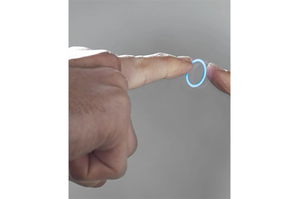 Зеркало Prime Black led 450*800 в мдф раме