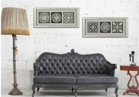 Панно Вертикальный декор 1 (арт.22580 А)