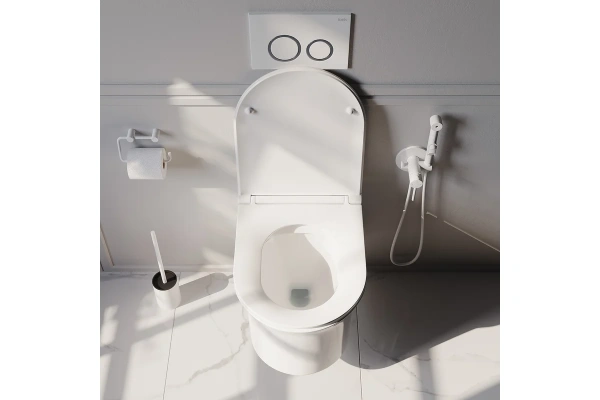 Унитаз подвес IDDIS Sena SENRDSEi25 безободковый +сиденье АКЦИЯ 