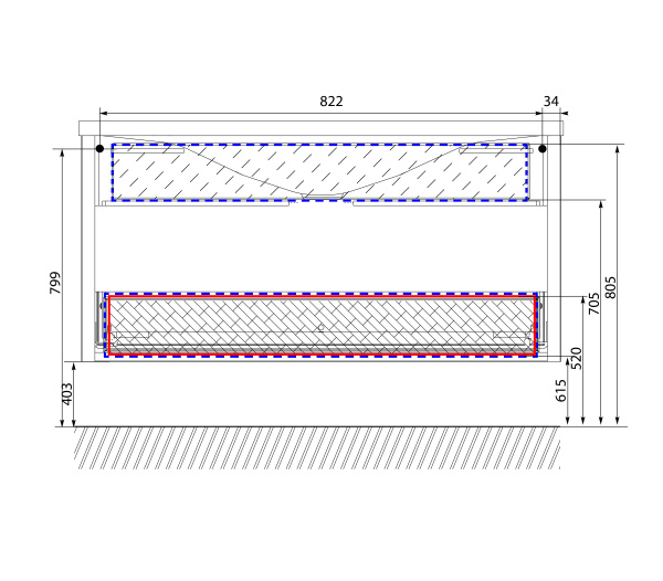 РОМБ 90П (тум+ракElen90) 1 в.я. White/cappuccino