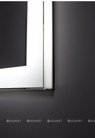Зеркало Алассио 4595 с LED подсветкой, 450х950x32 мм, инфракр выкл (196631) РАСПРОДАЖА