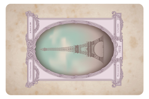 Коврик для ванной 60х40 CARPET "PARIS" VR.CPT-7160.19