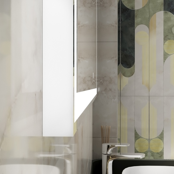 Зеркало "Mercury Led" 800*600 