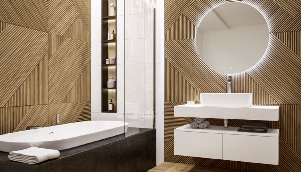 ЮНИТ 100 (тум.подвес 2шт(tpUNI.50.H27.Y-223)Unit50+стол(st.UNI.100-628)дуб)+полка(pkKLA.100-46)