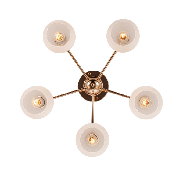 Светильник 1114/5P Escada потол. E14*60W Gold