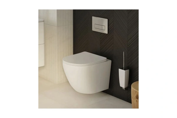 Унитаз подвес IDDIS Blanco BLARNSEi25 безободковый+сиденье