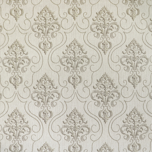 603302Е Обои/Solo/Vizantia/Дамаск кофе с мол.на кофе с мол. фоне к E603402Комп. винил на флиз.