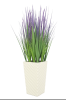 Трава с узким соцветием в больш/высок кашпо КК16-200/010/090