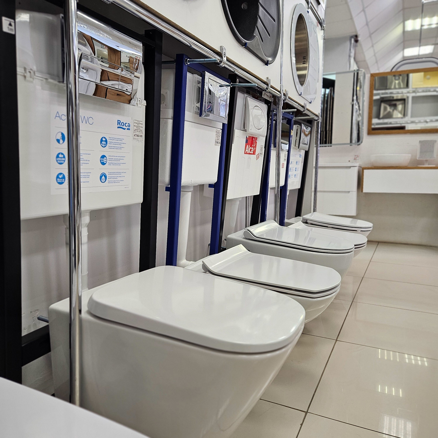  Большой выбор систем инсталляции и подвесных унитазов в Сайвере!