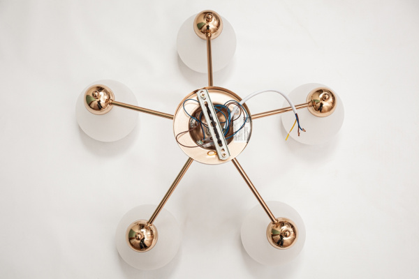 Светильник 1114/5P Escada потол. E14*60W Gold