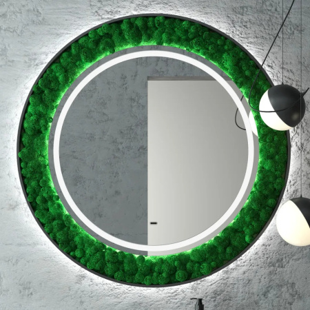 Зеркало Форест (Forest) d 800 (мох)